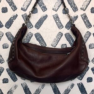 Juicy Couture brown leather shoulder bag
